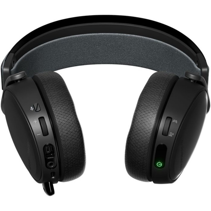 Наушники с микрофоном Steelseries Arctis 7+ черный мониторные Radio оголовье (61470) - фото 51361434