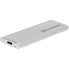 Накопитель SSD Transcend USB-C 250GB TS250GESD260C серебристый USB - Фото 3