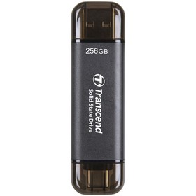 Накопитель SSD Transcend USB-C 256Gb TS256GESD310C серый USB