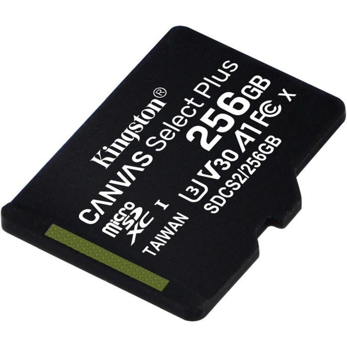 Карта памяти microSDXC 256GB Kingston SDCS2/256GBSP Canvas Select Plus w/o adapter - фото 51445314