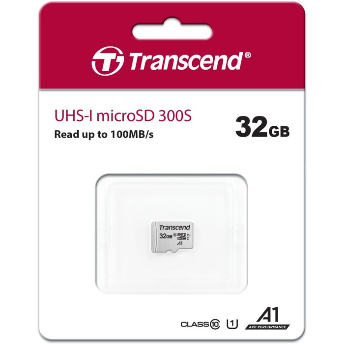 Флеш карта microSDHC 32GB Class10 Transcend TS32GUSD300S w/o adapter - фото 51361583