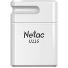 Флеш Диск Netac 64GB U116 NT03U116N-064G-30WH USB3.0 белый - фото 51361601