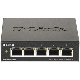 Коммутатор D-Link DGS-1100-05V2/A1A 5G настраиваемый