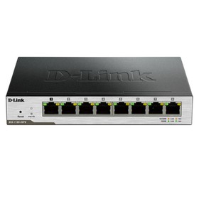 Коммутатор D-Link DGS-1100-08PD/B1B 8G управляемый