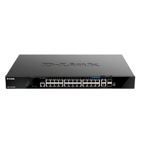 Коммутатор D-Link DGS-1520-28MP/A1A 24G 2x10G 2SFP+ 24PoE+ 370W управляемый