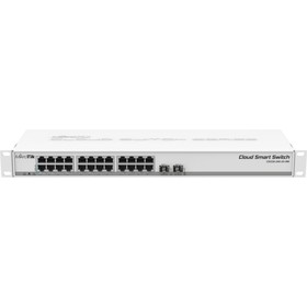 Коммутатор MikroTik CSS326-24G-2S+RM 24G 2SFP+ управляемый