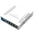 Роутер беспроводной MikroTik hAP ac (RB962UIGS-5HACT2HNT) AC1750 10/100/1000BASE-TX/SFP белы   10047 - фото 51362146