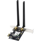 Сетевой адаптер WiFi + Bluetooth Asus PCE-AX1800 AX1800 PCI Express (ант.внеш.съем) 2ант. - фото 51362269 Сетевой адаптер WiFi + Bluetooth Asus PCE-AX1800 AX1800 PCI Express (ант.внеш.съем) 2ант. - фото 51362269