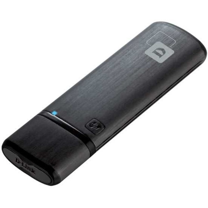 Сетевой адаптер WiFi D-Link DWA-182/RU/E1A USB 3.0 (ант.внутр.) 1ант.