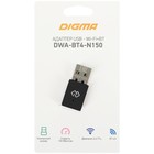Сетевой адаптер WiFi + Bluetooth Digma DWA-BT4-N150 N150 USB 2.0 (ант.внутр.) 1ант. (упак.:1   10047 - Фото 7