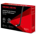 Сетевой адаптер WiFi Mercusys MU6H AC650 USB 2.0 (ант.внеш.несъем.) 1ант. - Фото 3
