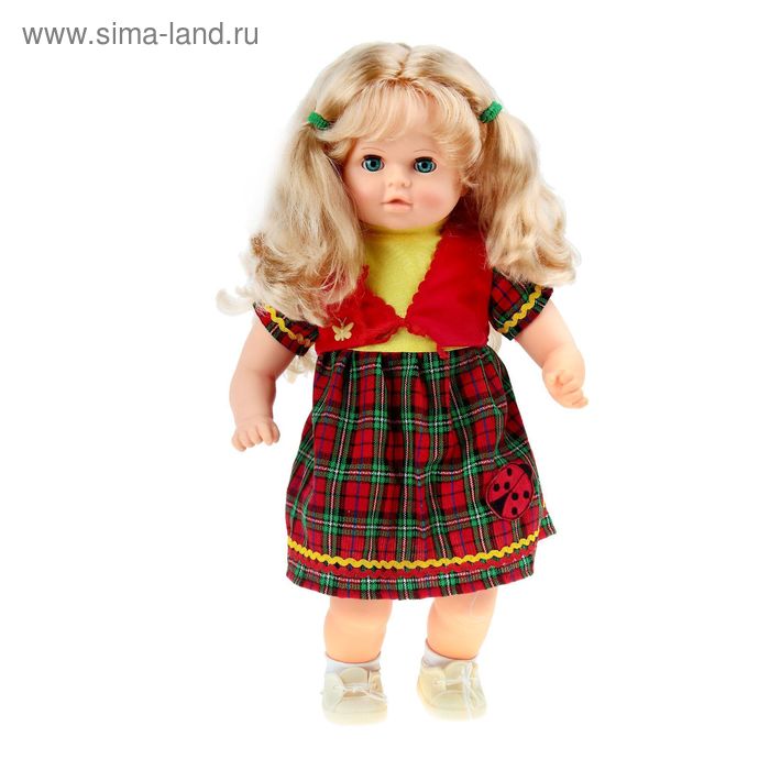 Кукла мягконабивная "Дашенька 1" со звуковым устройством, 54 см, МИКС - Фото 1