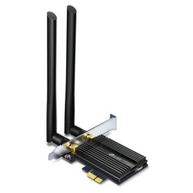 Сетевой адаптер WiFi + Bluetooth TP-Link Archer TX50E AX3000 PCI Express (ант.внеш.несъем.)   100471
