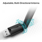 Сетевой адаптер WiFi TP-Link Archer T2U Plus AC600 USB 2.0 (ант.внеш.несъем.) 1ант. - Фото 7