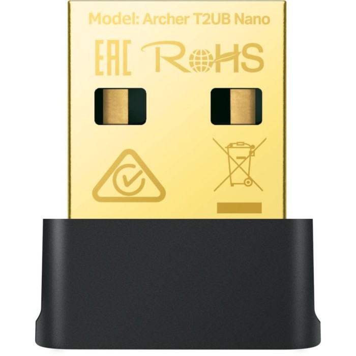 Сетевой адаптер WiFi TP-Link Archer T2UB Nano AC600 USB 2.0 (ант.внутр.) 1ант. - Фото 1