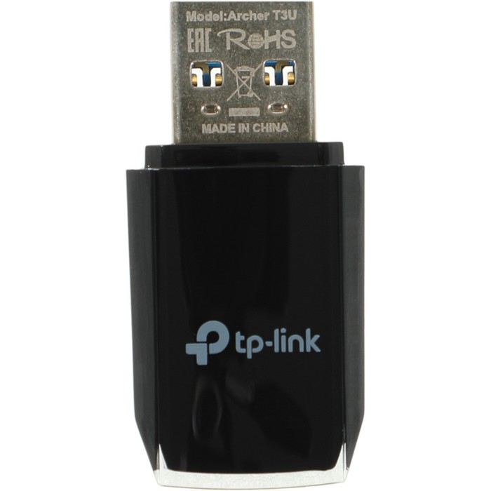 Сетевой адаптер WiFi TP-Link Archer T3U AC1300 USB 3.0 - фото 51362439