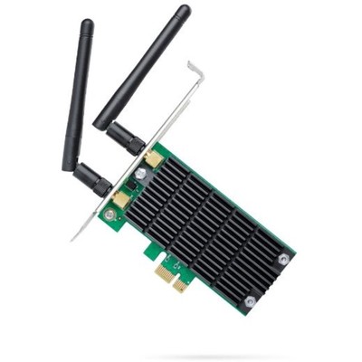 Сетевой адаптер WiFi TP-Link Archer T4E AC1200 PCI Express (ант.внеш.съем) 2ант.