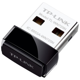 Сетевой адаптер WiFi TP-Link TL-WN725N N150 USB 2.0