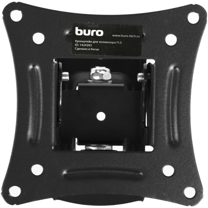 Кронштейн для телевизора Buro FL0 черный 20"-29" макс.15кг настенный поворот и наклон - фото 51436222