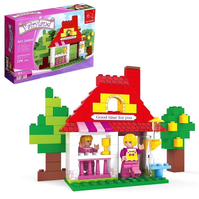 Конструктор «Мини-кафе», 114 деталей - Фото 1