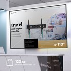 Кронштейн для телевизора Onkron UT12 черный 60"-110" макс.120кг настенный наклон - фото 51436539