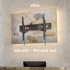 Кронштейн для телевизора Onkron UT12 черный 60"-110" макс.120кг настенный наклон - фото 51436540