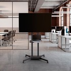 Стойка для телевизора Onkron TS1351 черный 32"-65" макс.50кг напольный мобильный - Фото 9