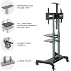 Подставка для телевизора Onkron TS1881 черный 50"-86" макс.105.9кг напольный мобильный - фото 51436592 Подставка для телевизора Onkron TS1881 черный 50"-86" макс.105.9кг напольный мобильный - фото 51436592