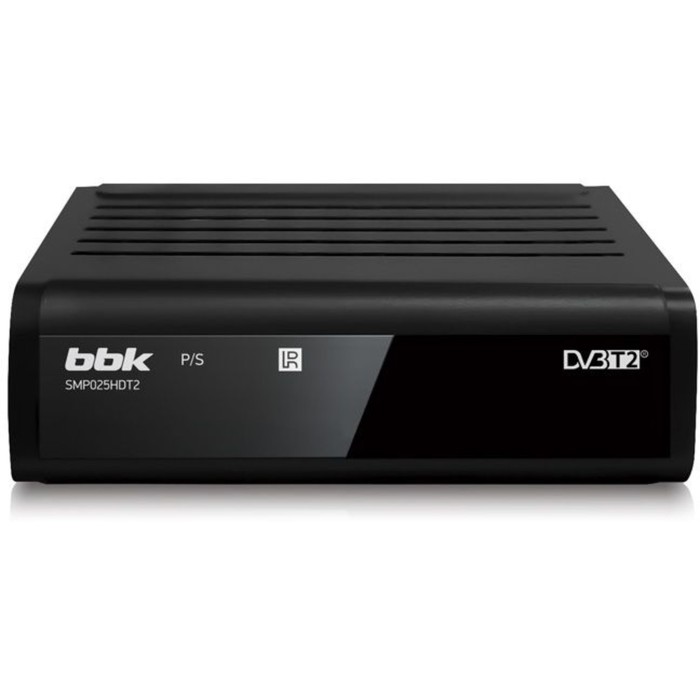 Ресивер DVB-T2 BBK SMP025HDT2 черный - Фото 1