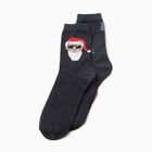 Носки мужские новогодние KAFTAN «С Новым годом» размер 41-44 (27-29 см), набор 2 пары - Фото 3