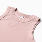 Майка женская MINAKU: SPORTY & STYLISH цвет пудровый,р-р 44 - фото 806147820