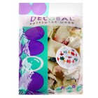 Шар латексный 12" «Осенние листья, разноцветные», кристалл, 5 ст., набор 50 шт. - фото 22963265