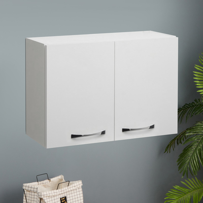 Шкаф навесной для ванной комнаты «Арум», 400×200×600 мм, цвет белый
