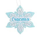 Ароматизатор подвесной Grand Caratt «Снежинка», Ice Fresh - Фото 4