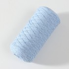Шнур для вязания без сердечника 70% хлопок, 30% полиэстер 1мм 200м/65±10гр (17-светло-голуб) - Фото 2