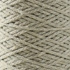 Шнур для вязания без сердечника 70% хлопок,30% полиэстер 1мм 200м/65±10гр (33-светлый хаки) - Фото 2