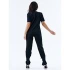 Футболка женская однотонная Bio-Textiles, размер 48, цвет чёрный - Фото 3