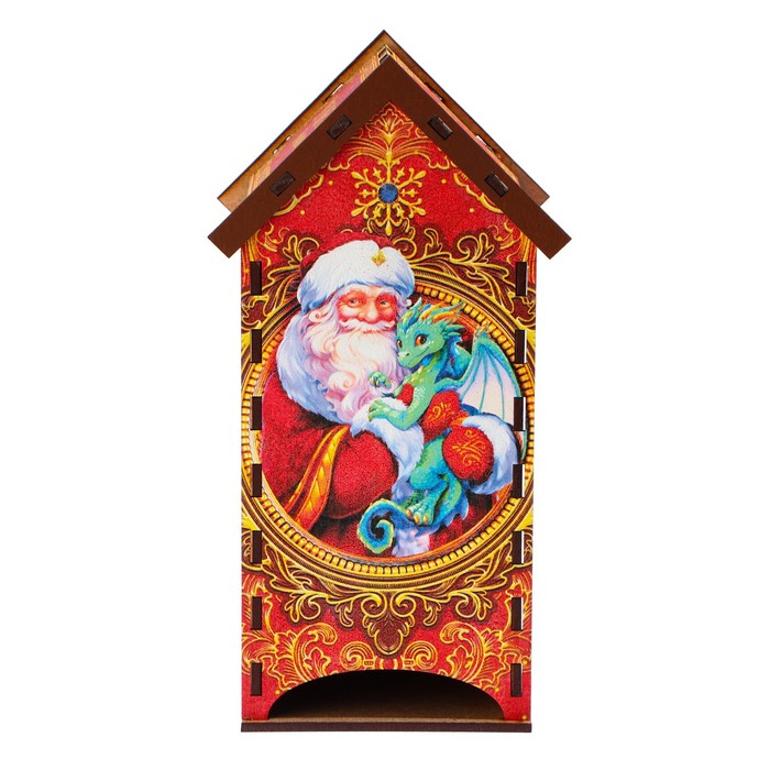 Чайный домик "Дед Мороз" 19,2 х 8,6 см. - фото 1894641655