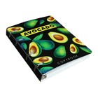 Тетрадь на кольцах, в клетку, 160 листов "Авокадо на темном", пластиковая обложка, блок офсет - Фото 4