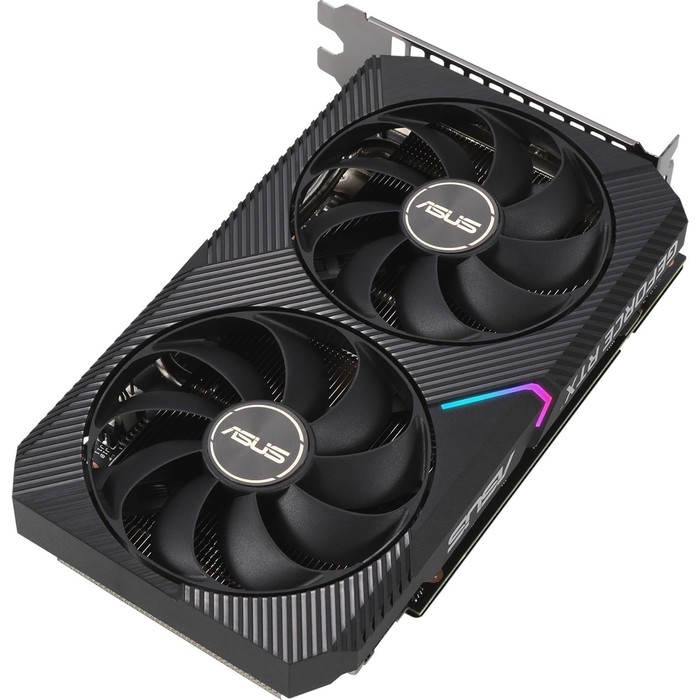 Видеокарта Asus PCI-E 4.0 DUAL-RTX3060-O8G NVIDIA GeForce RTX 3060 8192Mb 128 GDDR6 1837/150   10044 - фото 51355113