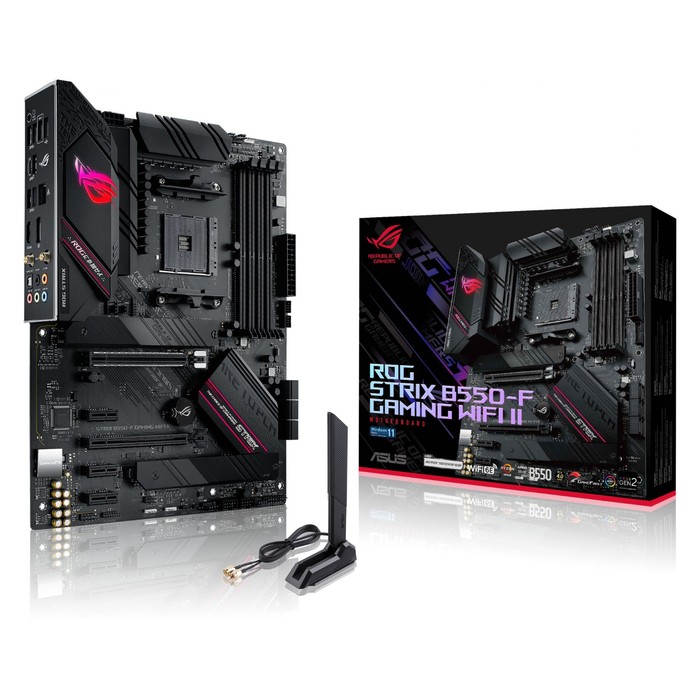 Материнская плата Asus ROG STRIX B550-F GAMING WIFI II Soc-AM4 AMD B550 4xDDR4 ATX AC`97 8ch   10044 - фото 51541078