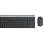 Клавиатура + мышь Logitech MK470 клав:черный/серый мышь:черный USB беспроводная slim (920-00   10046 - фото 51355570