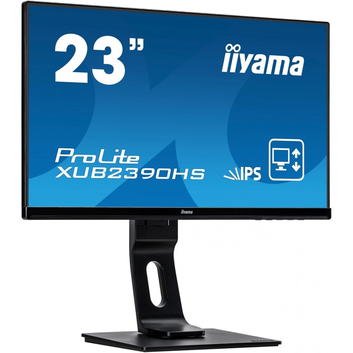 Монитор Iiyama 23" ProLite XUB2390HS-B1 черный AH-IPS LED 5ms 16:9 DVI HDMI M/M матовая HAS   100464 - фото 51362537