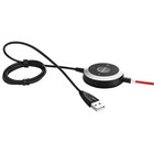 Наушники с микрофоном Jabra Evolve 40 MS черный 1.2м накладные USB оголовье (6399-823-109)   1004661 - Фото 4