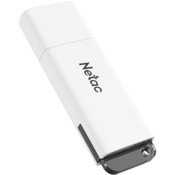 Флеш Диск Netac 64GB U185 NT03U185N-064G-20WH USB2.0 белый - фото 51362560