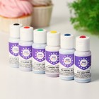 Набор гелевых красителей Gleb Colors BASIC SIX KIT, 6 шт по 20г - Фото 2