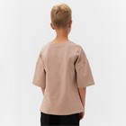 Футболка детская MINAKU, цвет бежевый, рост 158 см 9715483