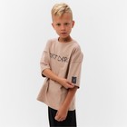 Футболка детская MINAKU, цвет бежевый, рост 158 см 9715483