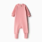 Комбинезон детский MINAKU, цвет пыльно-розовый, рост 80-86 см - Фото 5