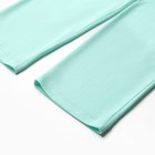 Пижама для девочки (кофта и брюки) MINAKU, цвет белый/мятный, рост 122 см - Фото 8